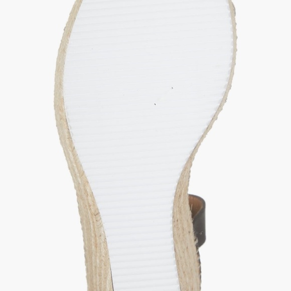 SEE BY CHLOE Glynn Black Espadrille Wedge Sandals - Picture 11 of 12